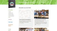 Desktop Screenshot of konrad-haenisch-schule.com